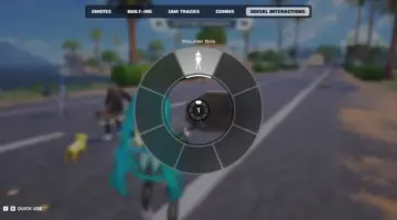 طريقة الركوب على أكتاف اللاعب في Fortnite